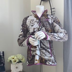 Mossy Oak camouflage pullover sweatshirt